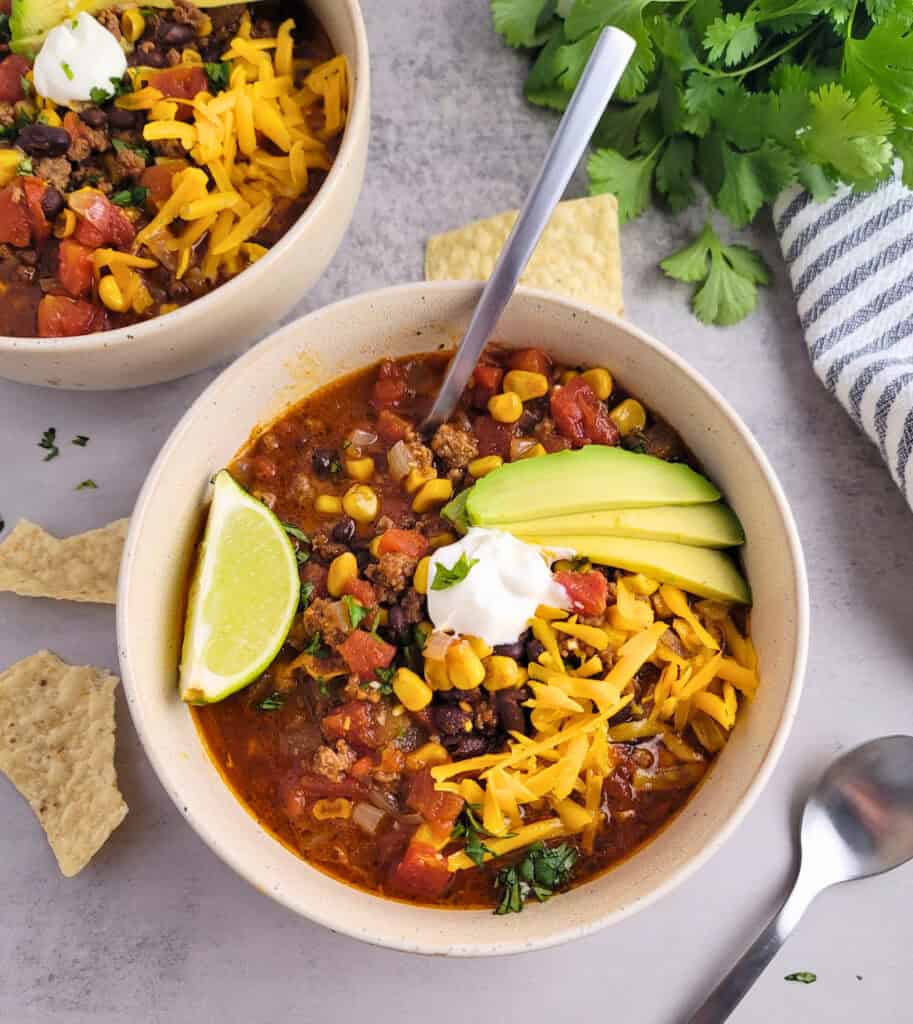 Easy Taco Soup Recipe