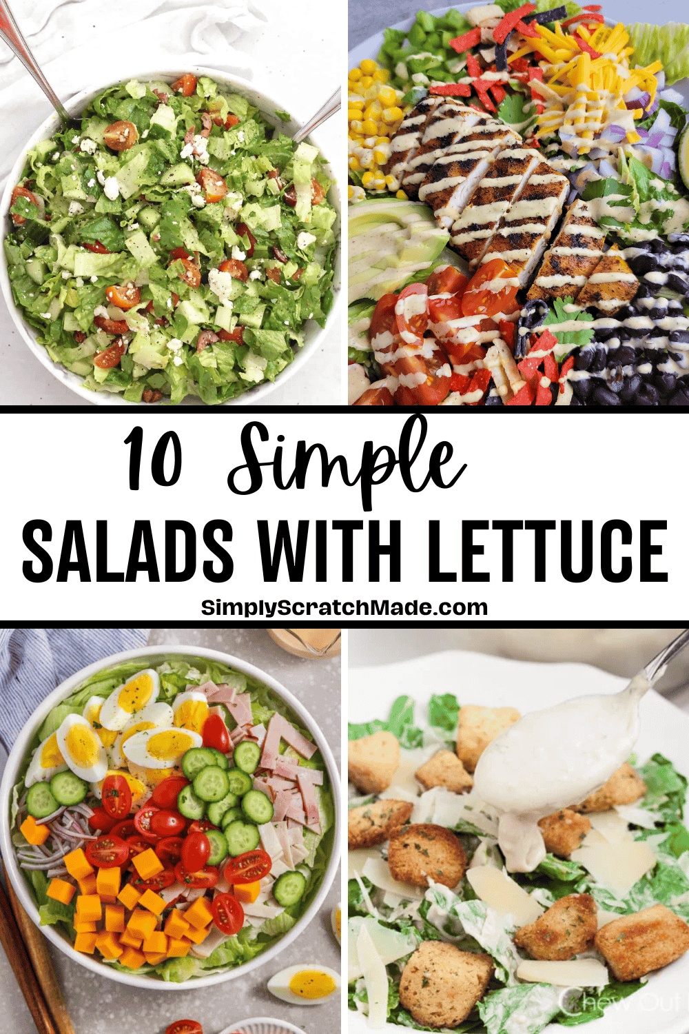 10 Simple Salads With lettuce