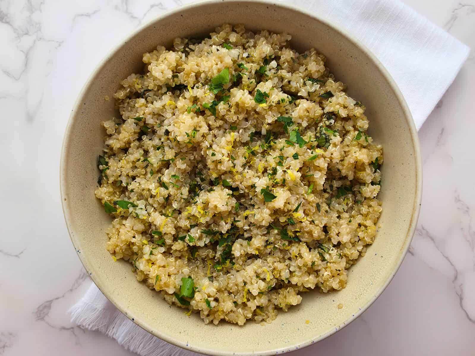 Lemon Herb Quinoa