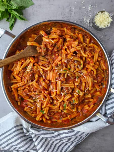 One Pot Italian Sausage Pasta