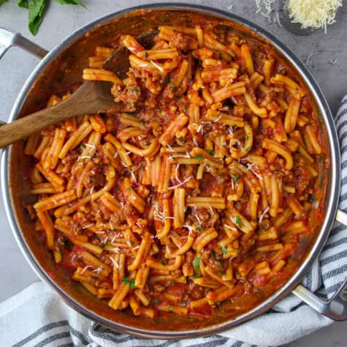 One Pot Italian Sausage Pasta