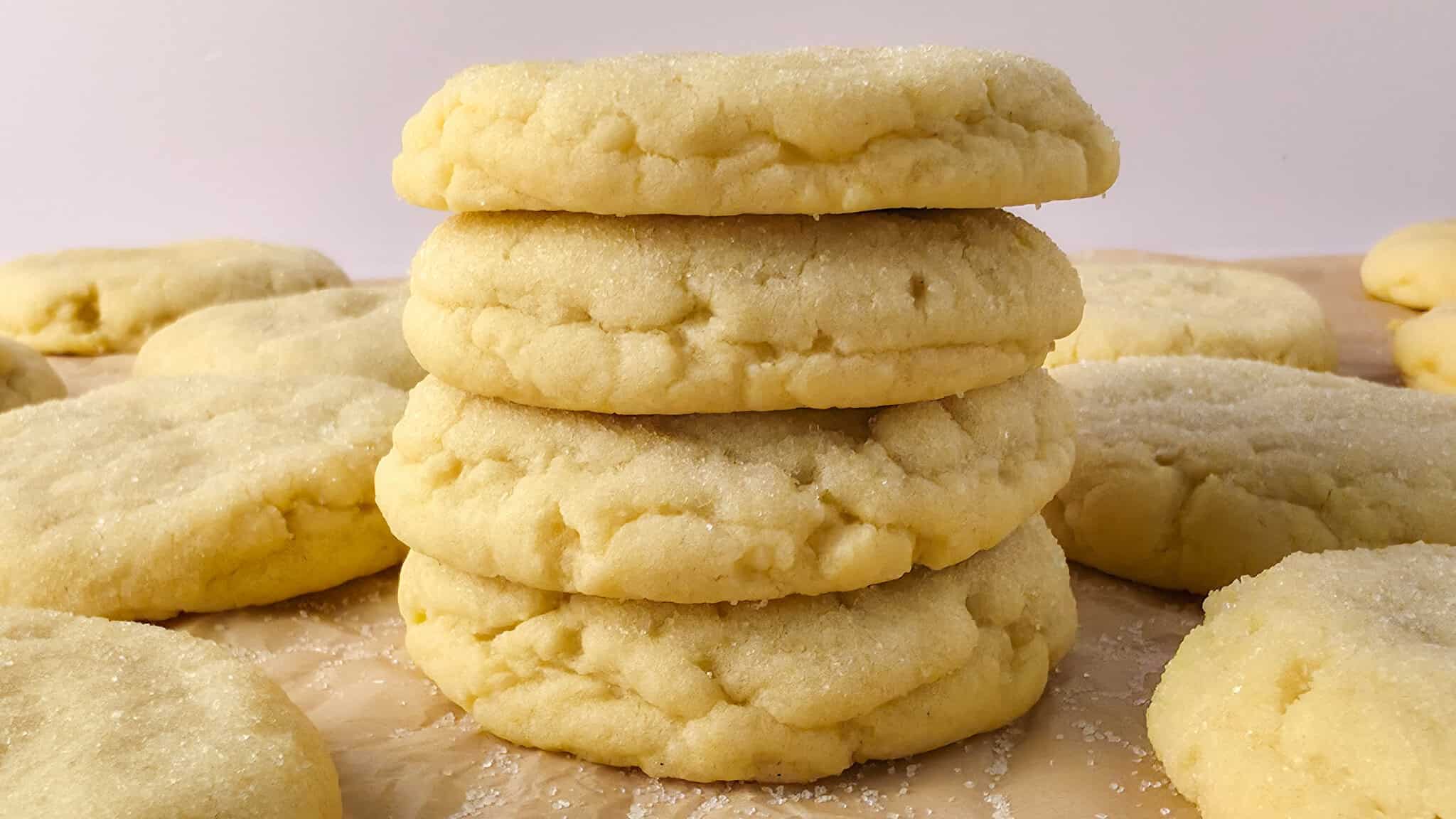 Soft and Chewy Sugar Cookies