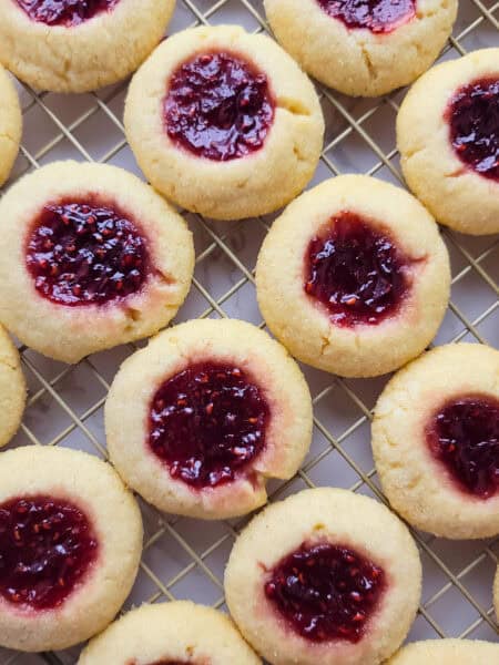 Thumbprint Cookies with Jam