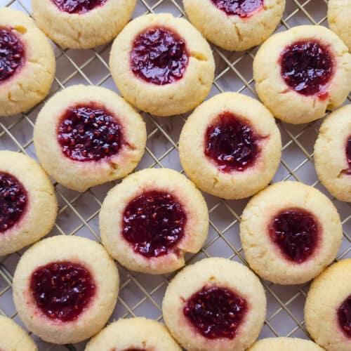 Thumbprint Cookies with Jam