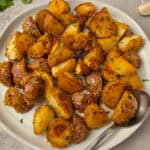 Parmesan and Garlic Roasted Potatoes