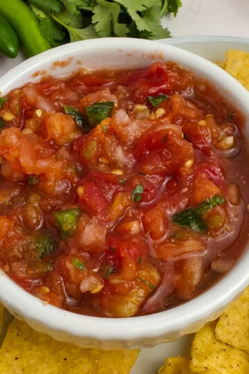 Easy Homemade Salsa