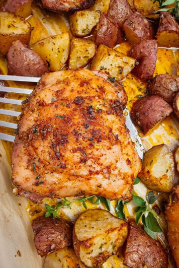 Sheet Pan Chicken and Potatoes