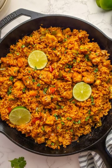 Fajita Chicken and Rice