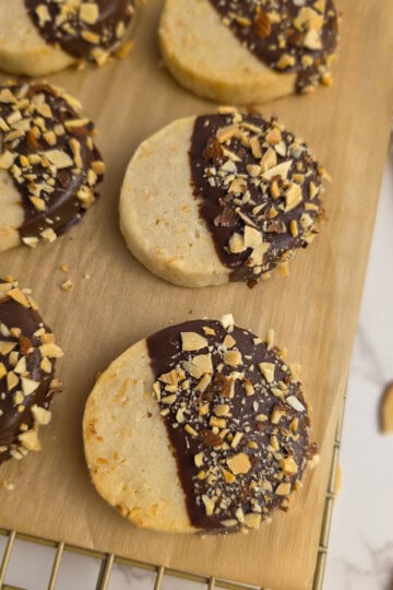 Coconut Shortbread Cookies
