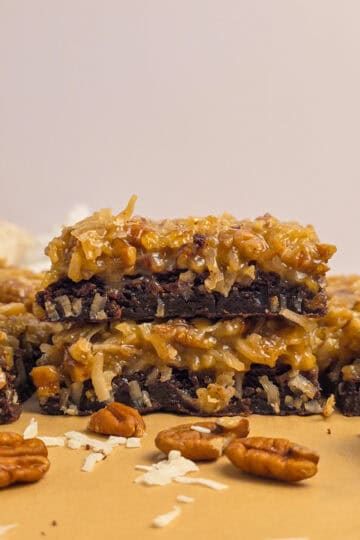 German Chocolate Brownies